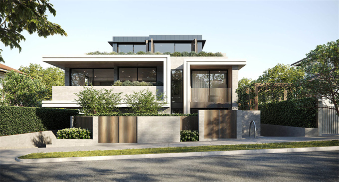 墨尔本独特现代住宅公寓Rochester